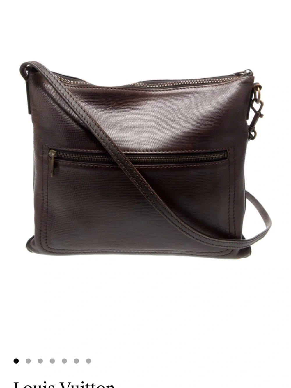 LOUIS VUITTON “LEATHER UTAH SHAWNEE”